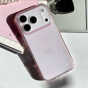 Polvo de brillantina transparente fino, adecuado para la funda del iPhone 17 Pro Max, para la funda protectora gruesa de alta gama de Apple 16, suave para el 15 - Product Image 6
