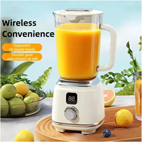 Oplaadbare sapcentrifuge voor huishoudelijk gebruik, voor fruit & groenten, om sap en sorbet te maken, van roestvrij staal
