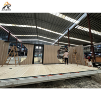 Maison conteneur préfabriquée détachable de luxe Cabine modulaire intégrée pour villa Capsule Maison préfabriquée