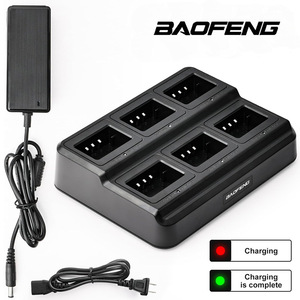 Cargador de Seis Canales Baofeng de 18W para Baterías 5R, 5RHP, 5R+, RT5R, 5RE, MK4, 5RA, Estación de Carga - Product Image 3