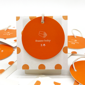 Étiquettes en papier personnalisées pour vêtements à bas prix pour enfants, vêtements, sacs, chaussures avec nom et logo imprimés - Product Image 3