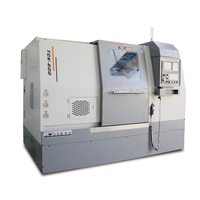 Tour CNC 3 axes bon marché et fin, contrôleur de Machine Cnc TCK550DY, puissance horizontale, pièce CPU, vente d'énergie, Support Swing
