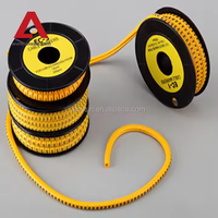 EC-1 EC-0 marqueurs de câble EC-3 EC-2 PVC manchon de câble résistant à la chaleur pour spirale emballage virole EC-J marqueur de câble