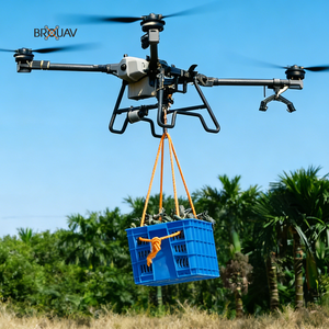 Drone UAV BRO U150 multi-usage pour la pulvérisation de pesticides, l'épandage d'engrais et la livraison de marchandises - Product Image 2