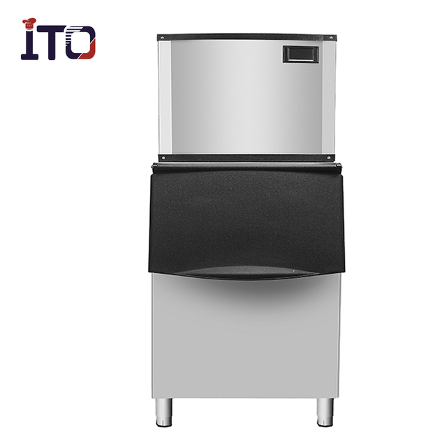Water/Fan Cooling Split Type Commercial Ice Cube Machine/Automatic Block Ice Maker Machinery Square Ice Making Machine