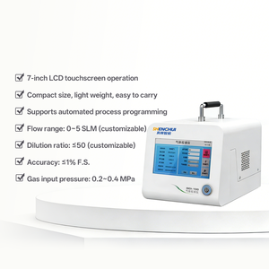 Calibrador de Dilución Dinámica Multipunto de Alta Precisión, Calibrador Digital de Medidor de Flujo de Aire y <span class=keywords><strong>Gas</strong></span>, y Calibración de Monitor de Gases de Combustión - Product Image 2