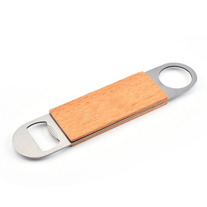 Abridor de botellas de cerveza de madera maciza al por mayor de fábrica, con chip de madera, cajón grande, abridor de botellas sencillo, abridor de tapas, destornillador - Product Image 2