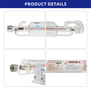 Yongli 35W 40W 45W 50W Co2 Laser Tube Verre Tube Laser Pièces d'équipement pour Co2 Laser Machine de découpe et de gravure - Product Image 5