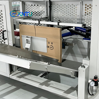 Máquina Automática Ajustable para Armar Cajas de Cartón, Controlada por PLC, para Alimentos y Bebidas, Manejo y Distribución de Cajas de Papel de Alta Velocidad