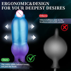 Juguete Sexual para Adultos Monster Fantasy, Dildo Inflable de Dragón Gigante y Grueso con Ventosa para Hombres y <span class=keywords><strong>Mujeres</strong></span> - Product Image 3