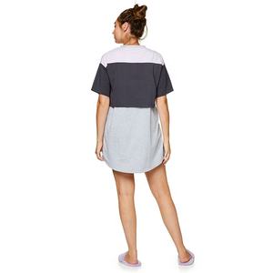 1 महिलाओं में 3 महिलाओं की गर्भावस्था के कपड़े कर्व्ड-ए-नर्सिंग एक्सेस के साथ रात में Pj Pajama पोशाक - Product Image 5