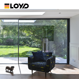 Eloyd, diseño moderno, apilador de doble acristalamiento, puertas de Patio, comercial, aluminio, corredera, exterior, balcón, aplicación al aire libre - Product Image 1