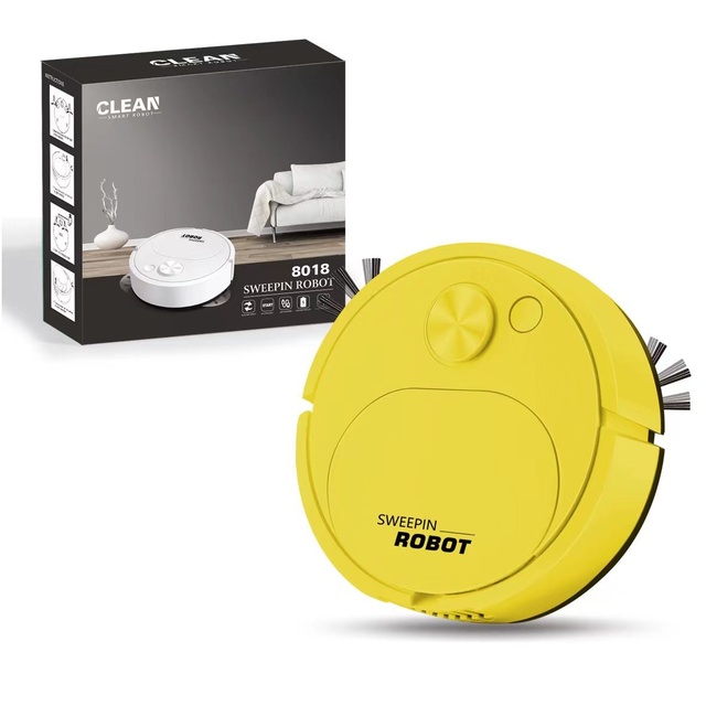 Wholesale Fully Automatic Robot Vacuum Cleaner Mini USB Charging Smart Machine Wet and Dry Cleaning Home Hotel LDS Navigation 36