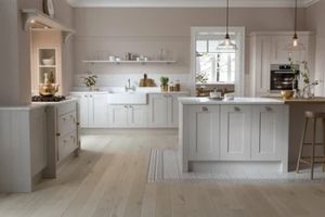 Meubles en bois pour la maison, bois massif, style américain shaker, portes, armoires de cuisine - Product Image 4