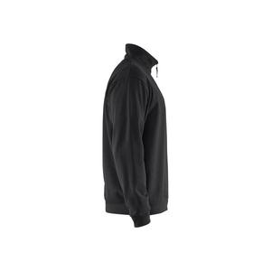 BLAKLADER - 358711699900XL Sweat demi-zip Noir-EAN 7330509834503 WORK HOODIES - Product Image 3