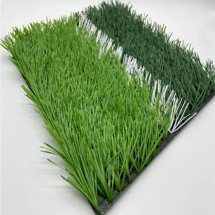 Monofilament סינטטי כדורגל דשא חיצוני סינטטי כדורגל דשא עבור כדורגל קרקע שדה ירוק תפוח ירוק