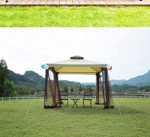 Gazébo de <span class=keywords><strong>jardin</strong></span> en plein air, tente d'extérieur Portable, <span class=keywords><strong>abri</strong></span>, avec moustiquaire, g - Product Image 6