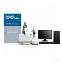 Testeur automatique TAN/TBN haute précision ASTM D664 pour l'analyse de l'acidité/alkalinité avec burette de 10 ml