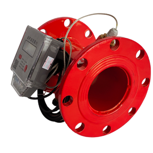 Tích hợp ống-phần loại siêu âm lưu lượng kế đồng hồ nước thông minh với độ chính xác cao kim loại OEM cho nước nóng và lạnh - Product Image 1