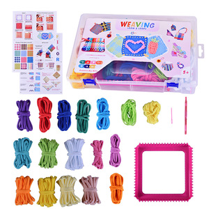 Hot Selling Stretchy Braided Crafts <strong>Loops</strong> Toy Accessories DIY Woven <strong>String</strong> Braided <strong>Loops</strong> for Children Kids - Product Image 5
