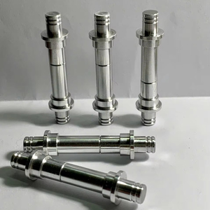 Tige en aluminium usinée CNC de précision, composants mécaniques industriels sur mesure, fournisseur OEM - Product Image 1
