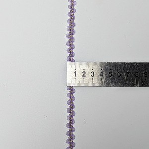 Ruban de dentelle en organza noir et blanc de style coréen de 1 cm avec fil doré en forme de Z pour <span class=keywords><strong>poupées</strong></span> et vêtements pour enfants - Product Image 3