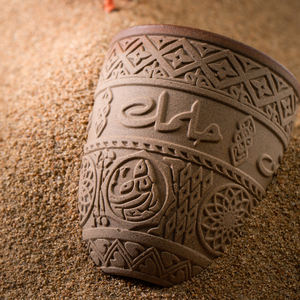 एस्प्रेसो कॉफी कप लाइट लक्जरी विंटेज सिरेमिक पानी कप कोक - Product Image 5