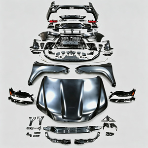 Kit de Carrocería para <span class=keywords><strong>Lexus</strong></span> <span class=keywords><strong>LX</strong></span> <span class=keywords><strong>570</strong></span> 2008-2015, Actualización al Modelo LX600 <span class=keywords><strong>2023</strong></span>, Kit Completo de Reestilización con Parachoques y Parrilla - Product Image 1