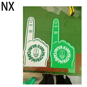 Kendi Spor Takım Logonuzu Özelleştirin <span class=keywords><strong>Eva</strong></span> Kişiselleştirilmiş Köpük Parmak Tezahürat Süngeri El Yapımı Yapın - Product Image 4