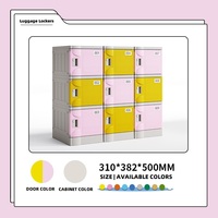 Armoire de rangement pour cartable en plastique coloré pour maternelle Casier de rangement en classe ABS durable
