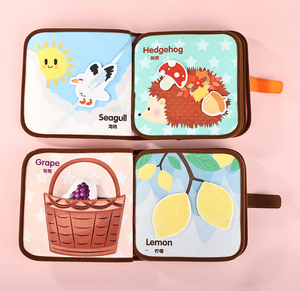 Nouveau design de jouets éducatifs préscolaires : Tableau d'activités Montessori en feutre sur le thème des animaux de la forêt pour développer la <span class=keywords><strong>motricité</strong></span> <span class=keywords><strong>fine</strong></span> et les compétences de base - Product Image 4