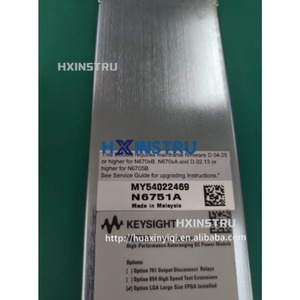 1 ชิ้น AGILENT HP KEYSIGHT N6751A แหล่งจ่ายไฟ DC ประสิทธิภาพสูง, 50V5A50W H - Product Image 2