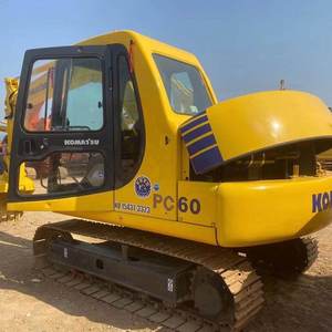 Miniexcavadora Komatsu PC60 Usada de 6 Toneladas, Importada de Japón, en Buen Estado, Motor, Caja de Cambios y Rodamientos, con Video de Inspección - Product Image 1