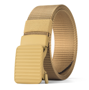 DF01 Cinturones de Lona para Entrenamiento de Hombre con Hebillas Metálicas Automáticas - Product Image 1