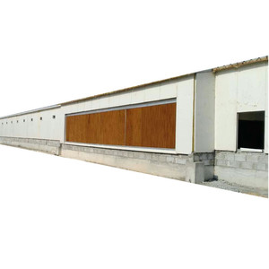 Abri de ferme préfabriqué en acier économique pour l'élevage de poulets et les nichoirs avec garantie de 5 ans - Product Image 3