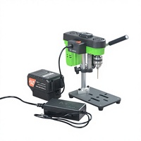 Mini perceuse de table 110V/120V en alliage MINIQ BG-5178, batterie au lithium, capacité de mandrin 0,6-6,5 mm, 100W, 1400-2800 tr/min