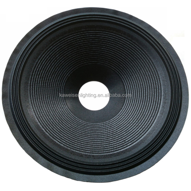High Efficiency Woofer Speaker Parts Cone Paper Pressed 15Inch Bass Midrange Speaker Cloth Edge Speaker Paper Subwoofer Cone