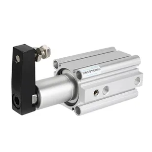 กระบอกลมแบบหมุนได้ <span class=keywords><strong>QCK</strong></span>/MKB16/32-10L-20R/25/40/0/63 ยี่ห้อ OEM แรงดันลง 90 องศา รับประกัน 1 ปี - Product Image 1
