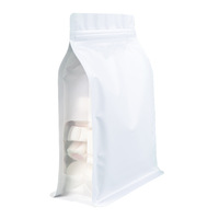 Sacs Hualiang en aluminium colorés à huit soudures latérales pour appâts de pêche, thé, snacks, fruits secs, nourriture pour chats, nourriture pour chiens, grains de café, avec fermeture éclair