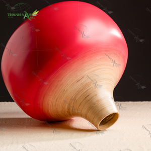 Jarrón de mesa de bambú natural, decoración ecológica hecha a mano para el hogar, la Oficina y el estilo de eventos - Product Image 5