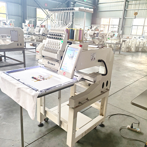 Gensen bán chạy nhất đầu duy nhất dahao máy tính 12 15 màu sắc sử dụng nhà một đầu máy vi tính cap thêu máy Monogram - Product Image 2