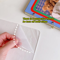 UCI – tableau de messages lumineux Led en acrylique, tableau d'écriture effaçable à sec avec stylo marqueur