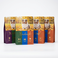 Sacs d'emballage personnalisés pour aliments pour animaux de 1 lb à 30 lb, sachets refermables de qualité alimentaire pour aliments pour animaux de compagnie, sacs en Mylar à faible MOQ