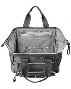 Sac à dos à couches échantillon gratuit, grande capacité, structure à ouverture large avec matelas à langer - Product Image 2