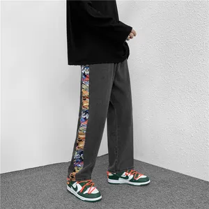 Hip Hop Männer Patchwork Casual Streetwear Jeans Designer Daily Denim Jeans für Männer