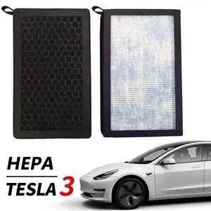 Phụ kiện bộ phận nội thất cabin Air intake Màn hình điều hòa không khí lọc cho Tesla mô hình 3/Y