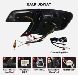 ไฟท้ายสำหรับ Toyota Camry ปี 2012-2014 ชุดไฟเบรก ไฟวิ่ง ไฟท้ายแต่ง ชุดแต่งตัวถัง - Product Image 5