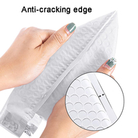 Usine en gros personnalisé imprimé logo bulle enveloppes postales gousset latéral Offre Spéciale mat plastique Poly rembourrage paquet pas cher