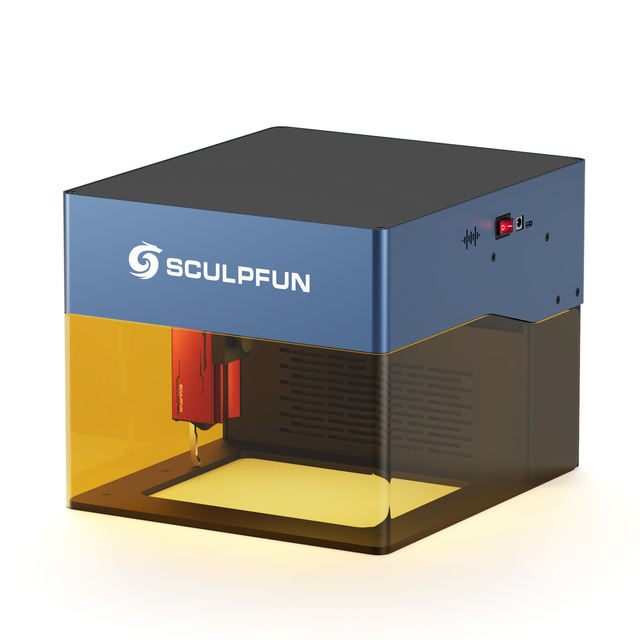 SCULPFUN ICube Small CNC Lazer Engraver Marcado Wood Laser Marking Machines