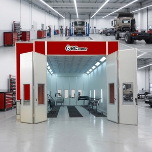 <span class=keywords><strong>Extracteur</strong></span> de cabine de <span class=keywords><strong>peinture</strong></span> automobile 72 pièces 24 kW avec chauffage électrique, brûleur diesel, homologué CE et lampe LED - Product Image 3